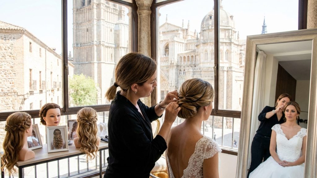 ¿Qué peinados de novia en Toledo son los más adecuados para ti?