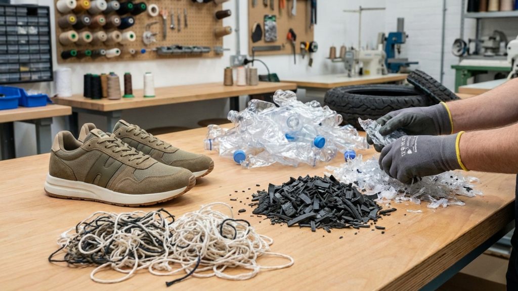 ¿Qué son las zapatillas recicladas y cómo contribuyen al planeta?