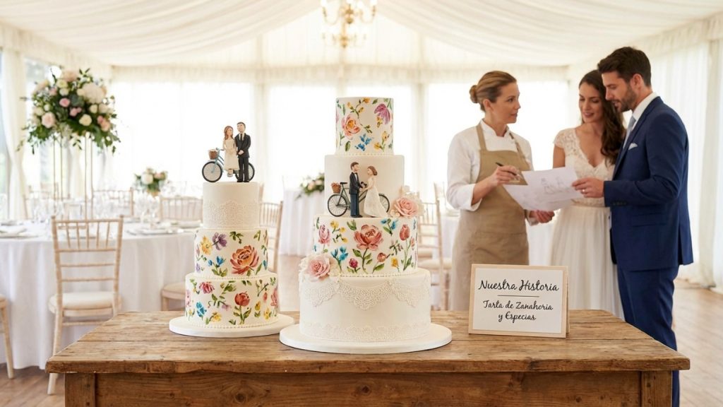 ¿Qué son las tartas de boda personalizadas?