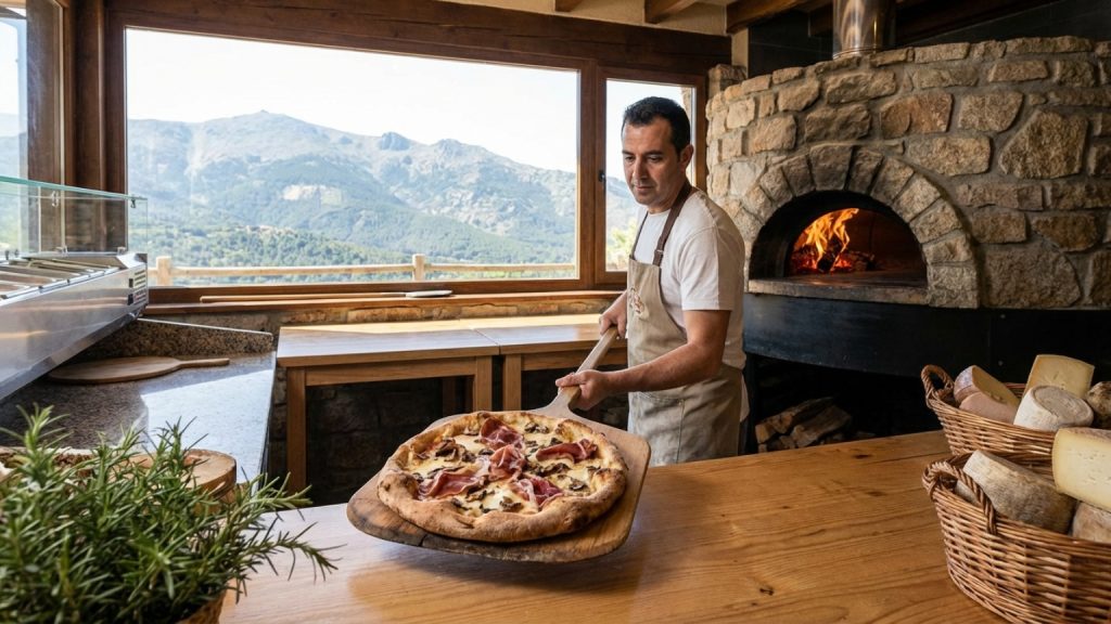 ¿Qué hace única a la pizza de Guadarrama?