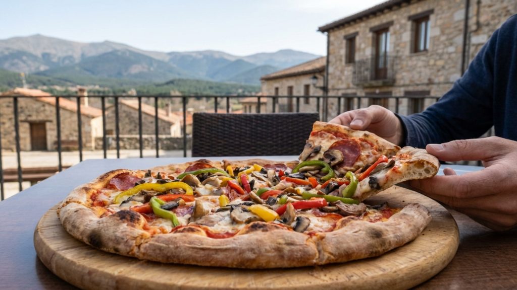 ¿Qué hace única a la pizza en Guadarrama?