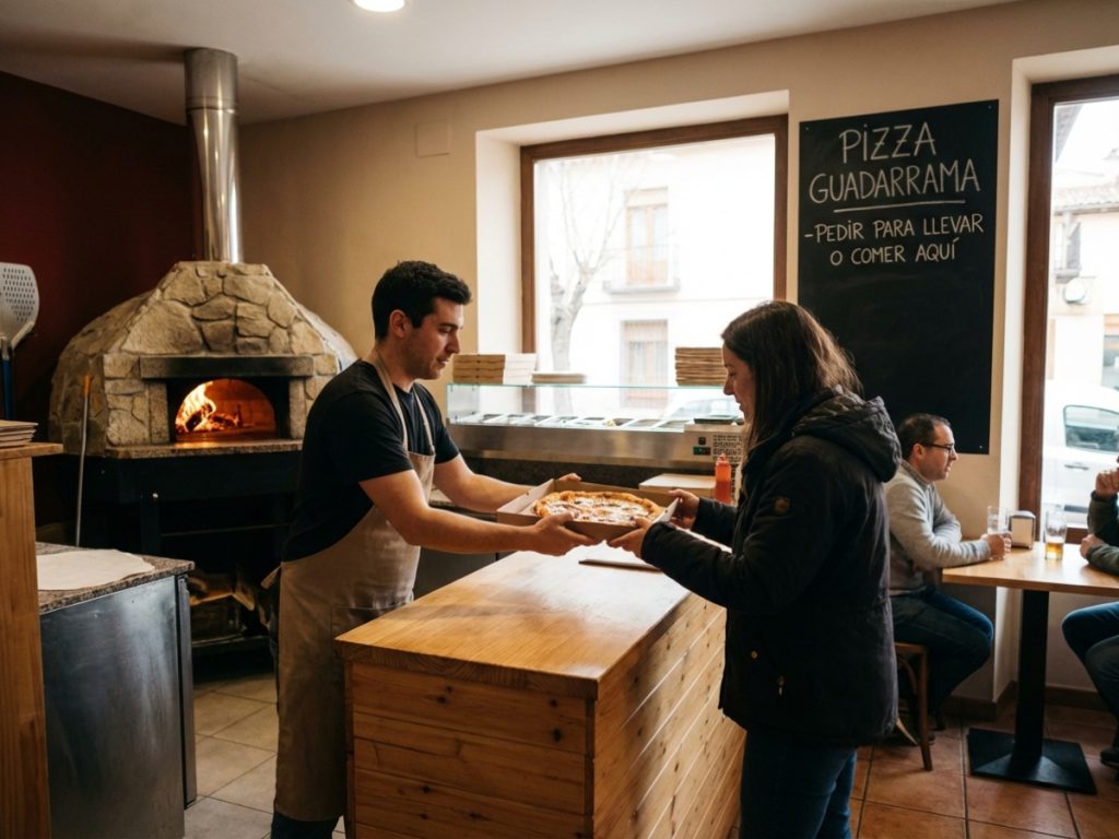 ¿Buscas dónde pedir pizza en Guadarrama?