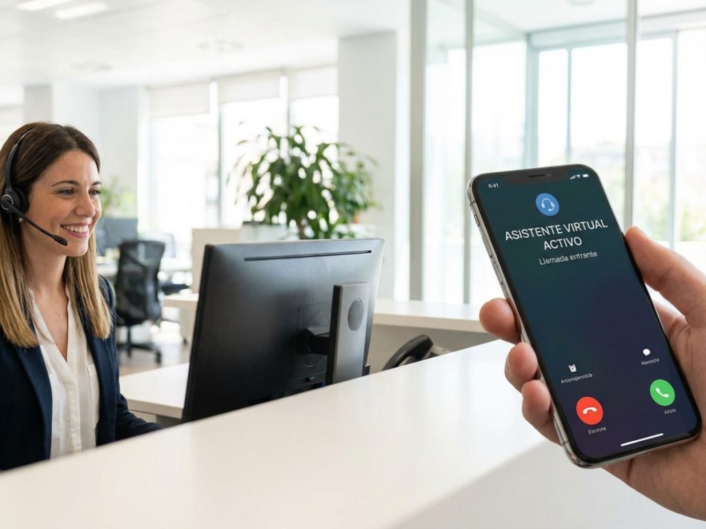 Tu asistente virtual para llamadas profesional
