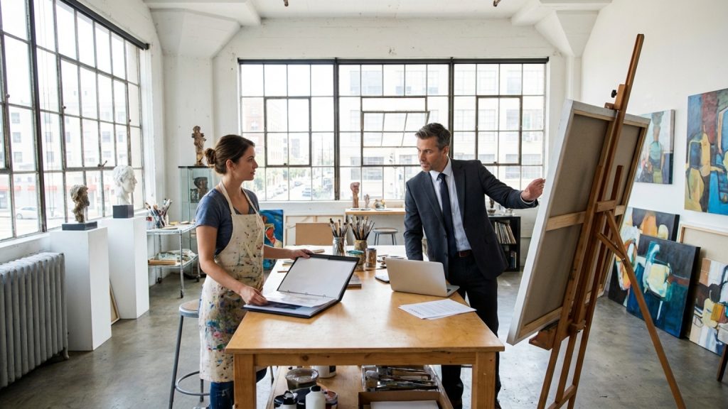 ¿Qué es la representación profesional de artistas y cómo funciona?