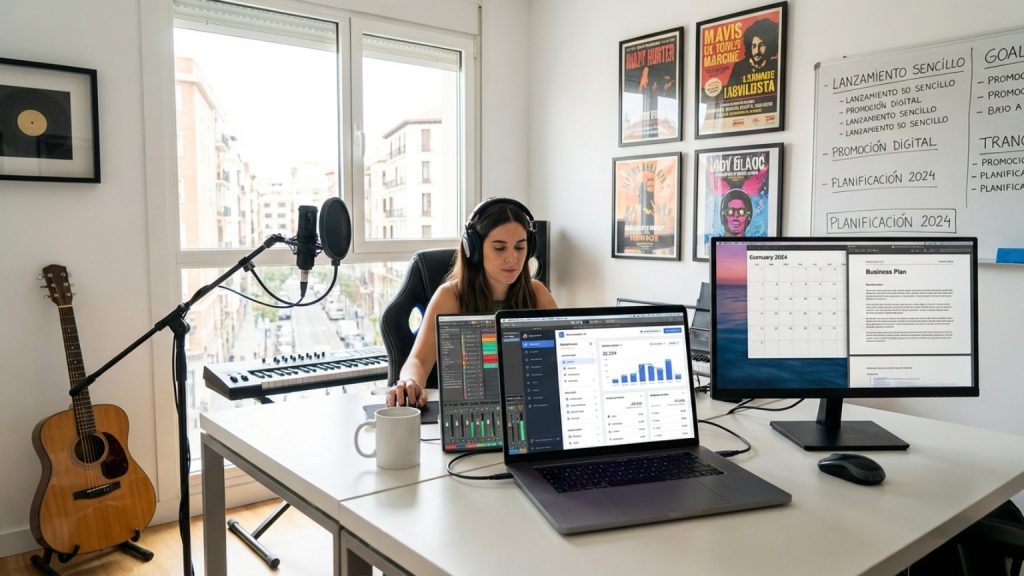 ¿Qué es el desarrollo de una carrera musical y cómo se construye?