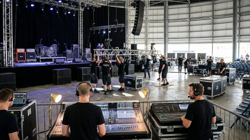 ¿Qué es la producción de eventos musicales?