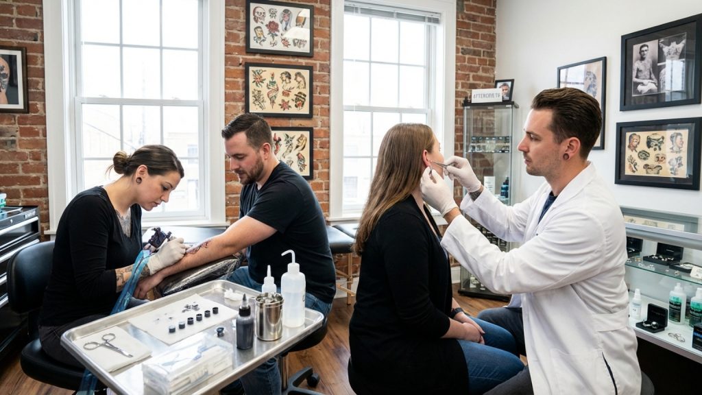 ¿Qué son los tatuajes y piercings y cómo funcionan?