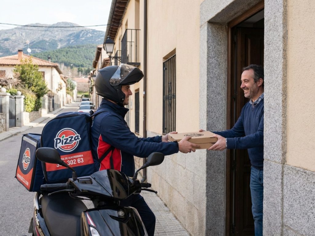 Tu pizza a domicilio en Guadarrama