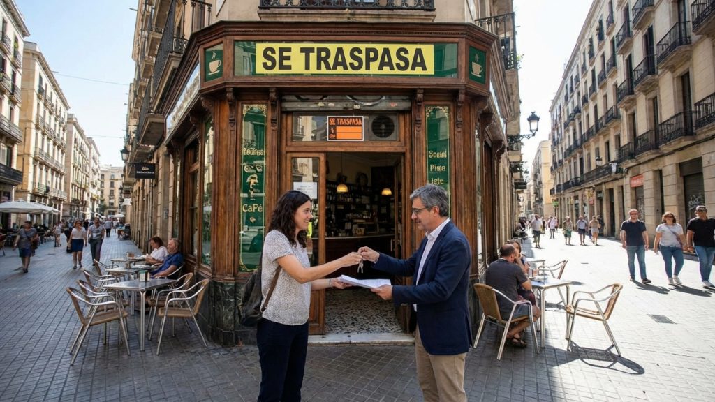 ¿Qué implica el traspaso de negocios en Barcelona y cómo funciona el proceso?