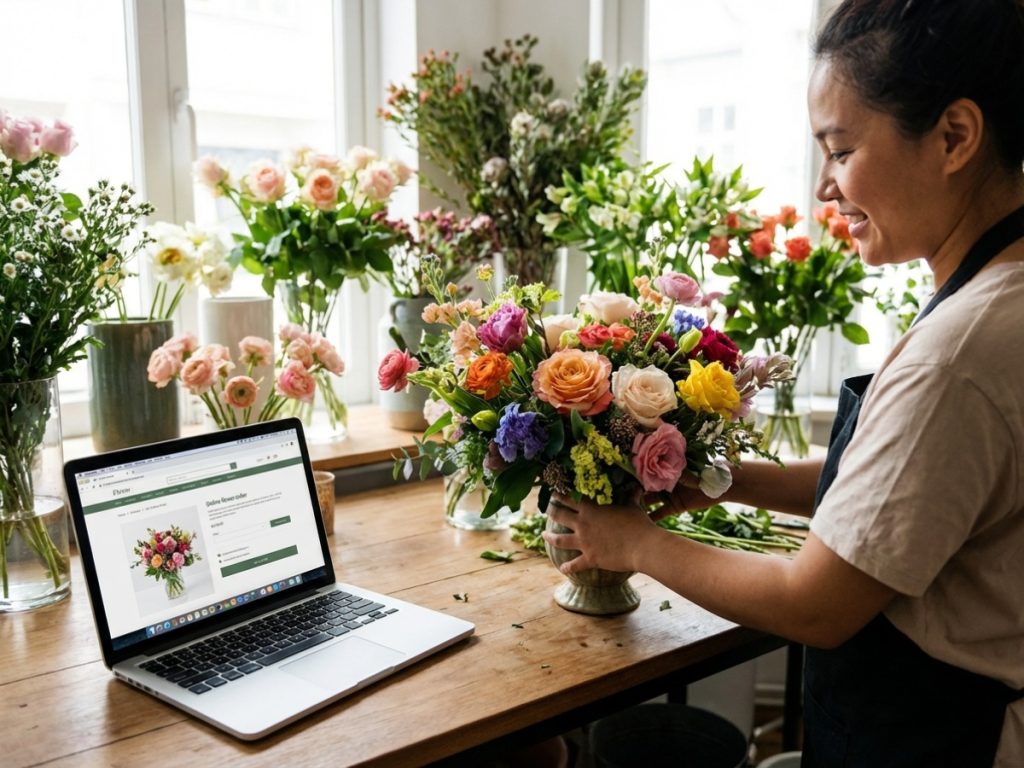 Compra centros florales online fácilmente