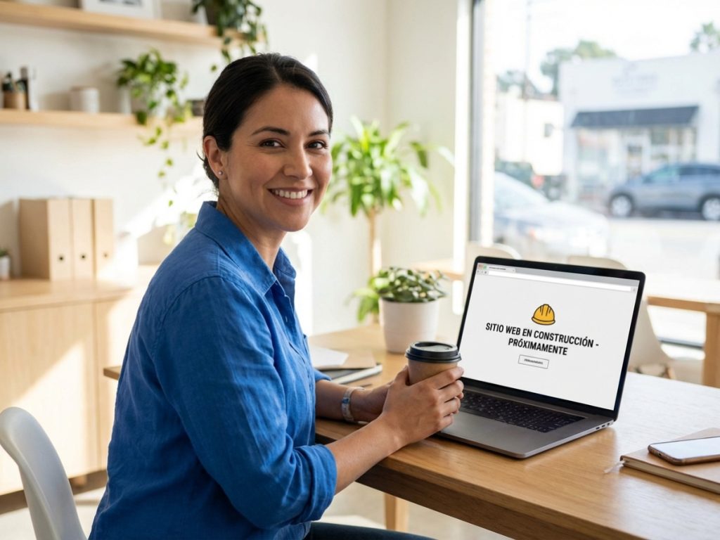 Nuestra web está en construcción para ti