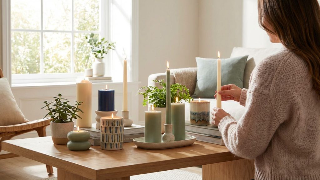 ¿Qué son las velas decorativas y cómo embellecen tu hogar?