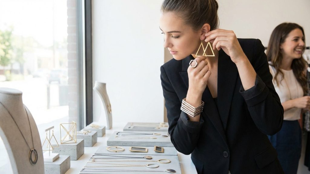 ¿Qué son los accesorios geométricos y por qué están tan de moda?