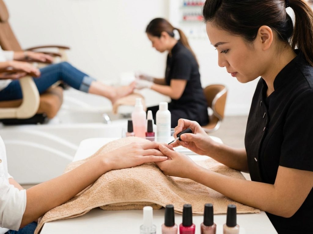 Tu manicura y pedicura perfecta te espera