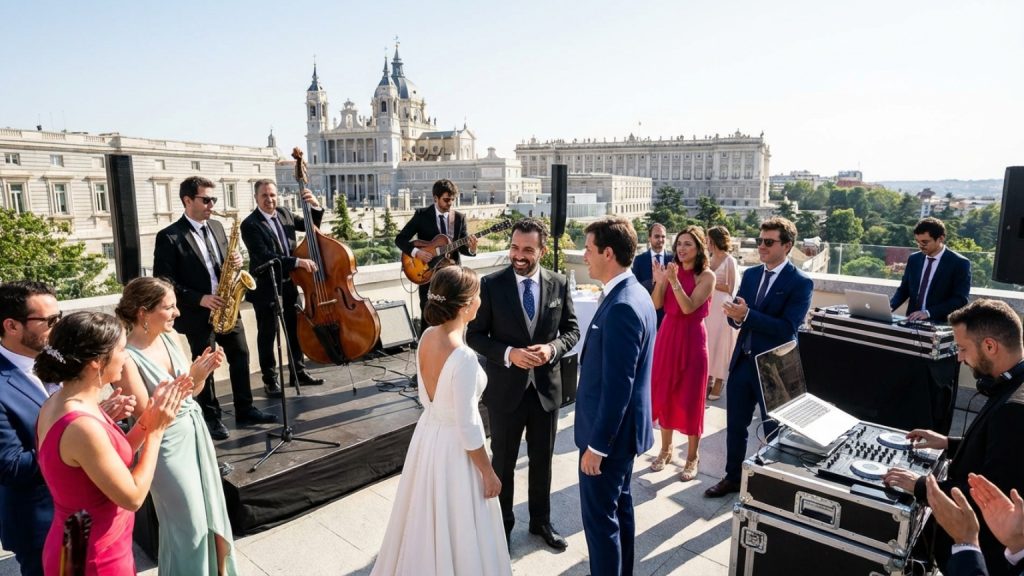 ¿Cómo elegir la música para bodas en Madrid?