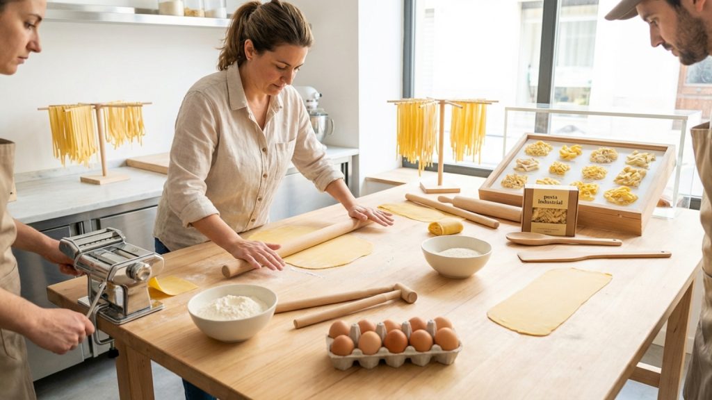 ¿Qué es la pasta fresca artesanal y cómo se diferencia de otras opciones?