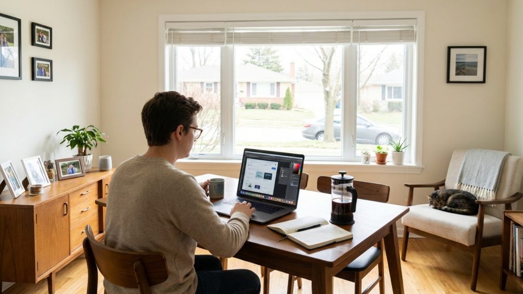 ¿Qué significa trabajar desde casa realmente?