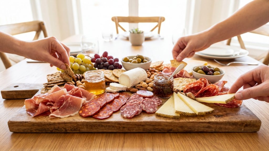 ¿Qué es una tabla de embutidos y cómo se prepara?
