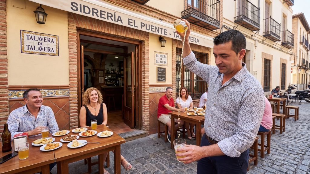 ¿Qué es la sidra asturiana y cómo disfrutarla en Talavera?