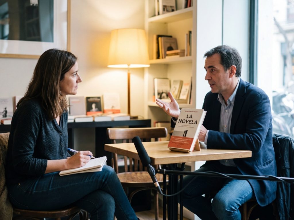 Descubre las entrevistas y novelas de Montse López