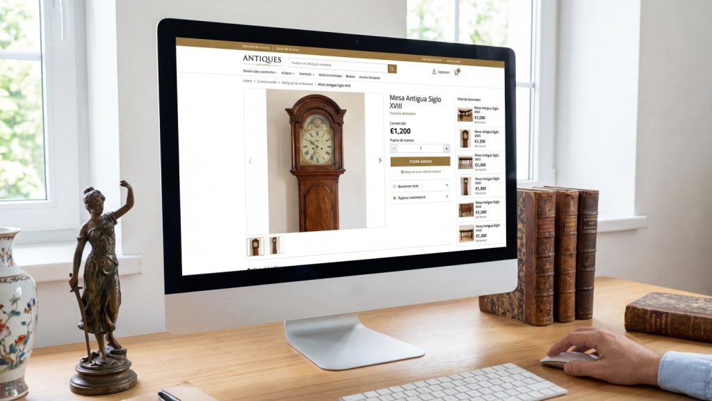 ¿Qué son las subastas online de antigüedades y cómo funcionan?
