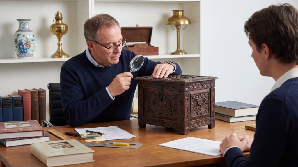 ¿Por qué es crucial la tasación de antigüedades antes de venderlas?