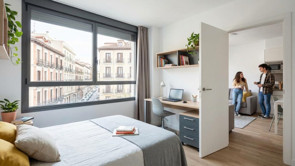 ¿Qué considerar al buscar una habitación privada en Madrid?