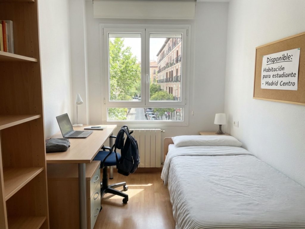 Habitaciones para estudiantes en Madrid