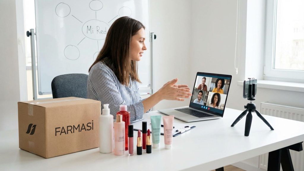 ¿Qué es el negocio Farmasi y cómo funciona el network marketing?