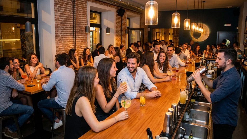 ¿Qué buscar en un bar de copas en Madrid para una noche ideal?