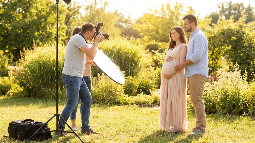 ¿Qué es una sesión de fotos de maternidad?