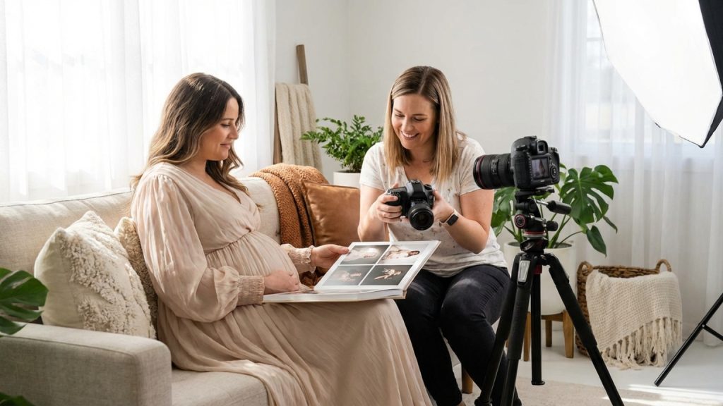 ¿Cómo elegir el fotografo embarazo ideal para tu sesión?