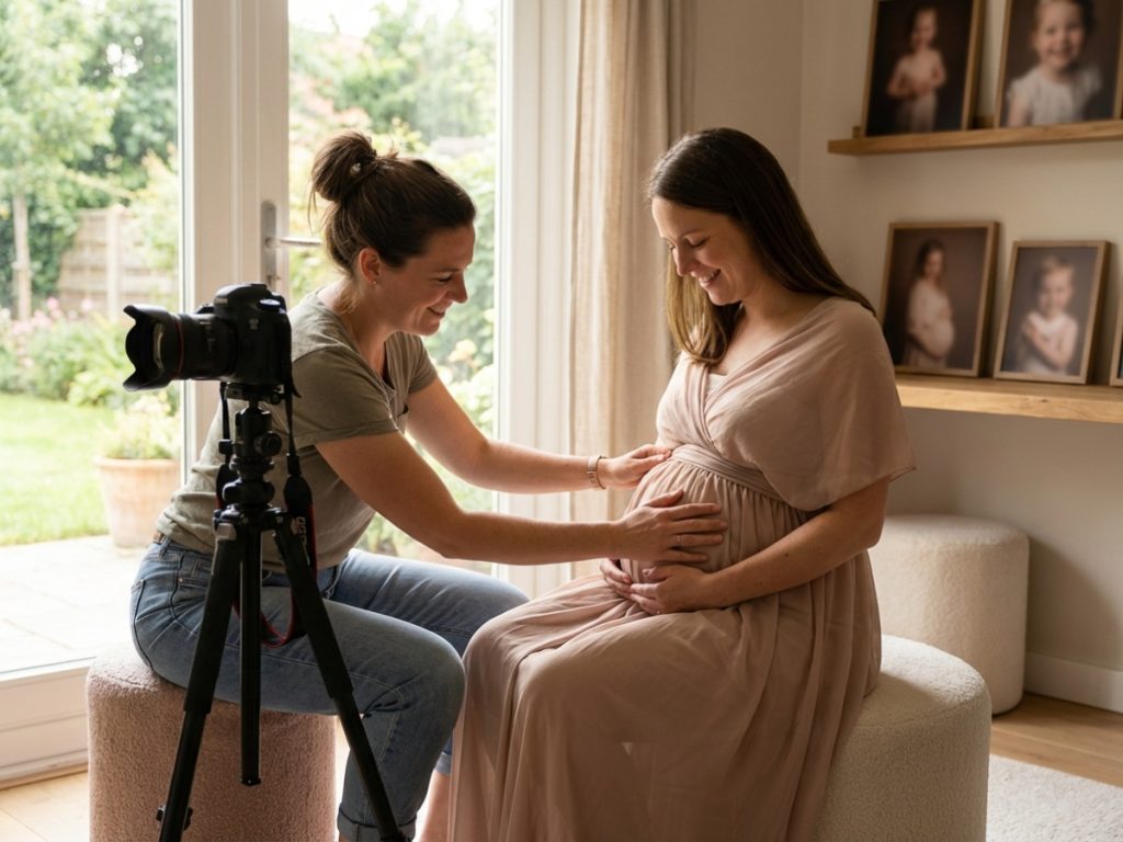 Fotógrafo de embarazo: inmortaliza tu dulce espera