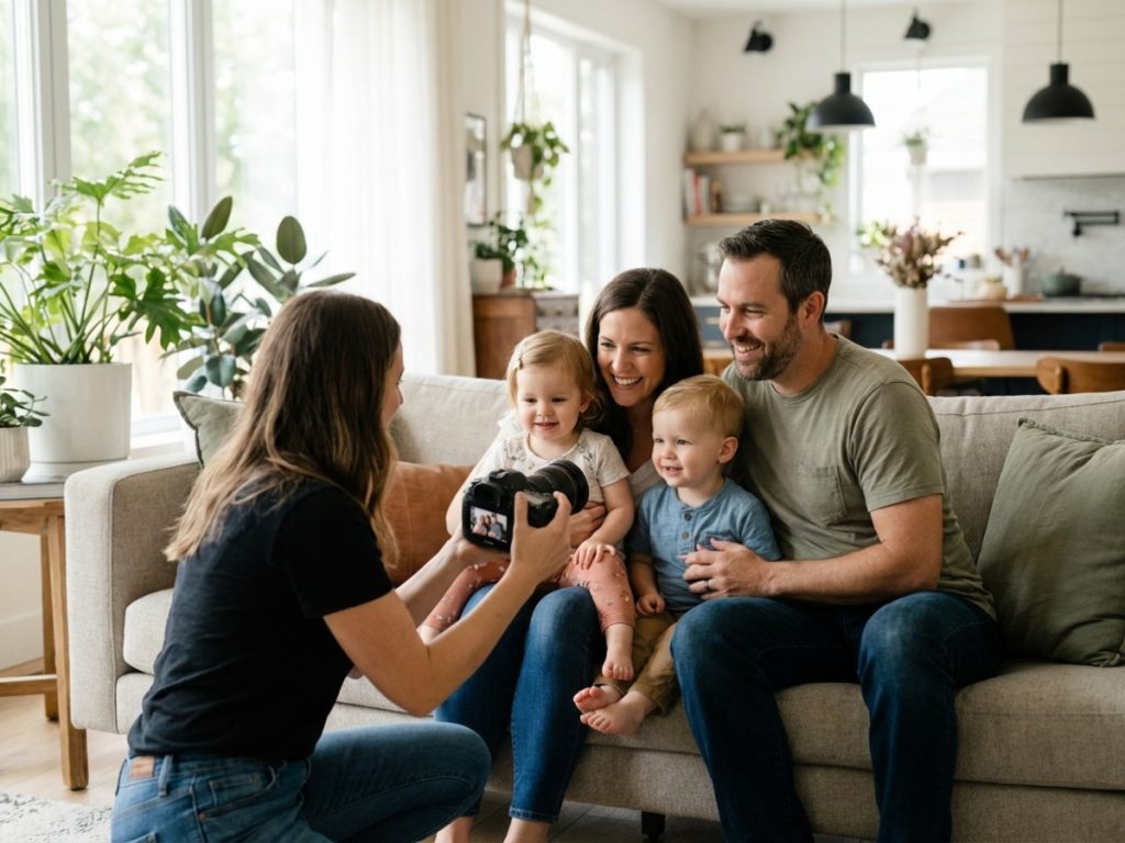 Captura recuerdos únicos con fotografía familiar
