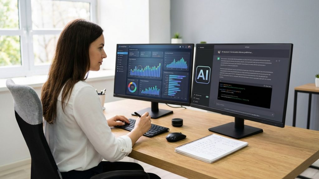 ¿Qué significa trabajar online con inteligencia artificial en la actualidad?