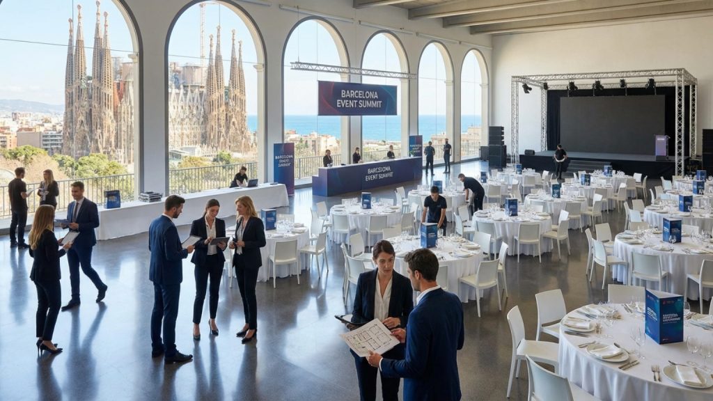 ¿Qué es la organización de eventos en Barcelona y cómo funciona?