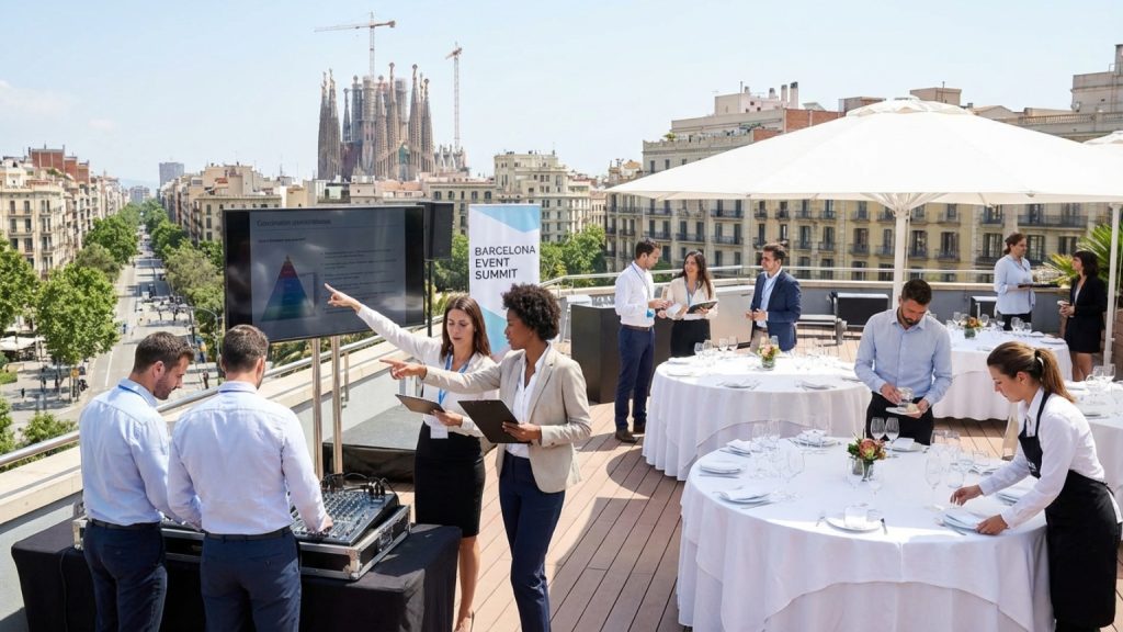 ¿Qué implica la organización de eventos en Barcelona?