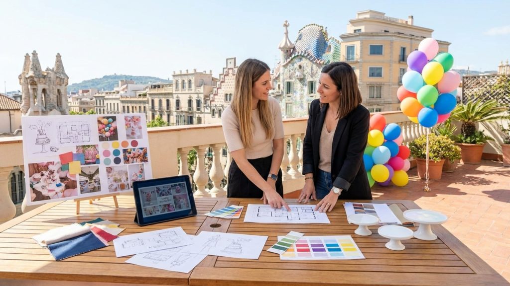 ¿Cómo planificar la decoración de un cumpleaños en Barcelona?
