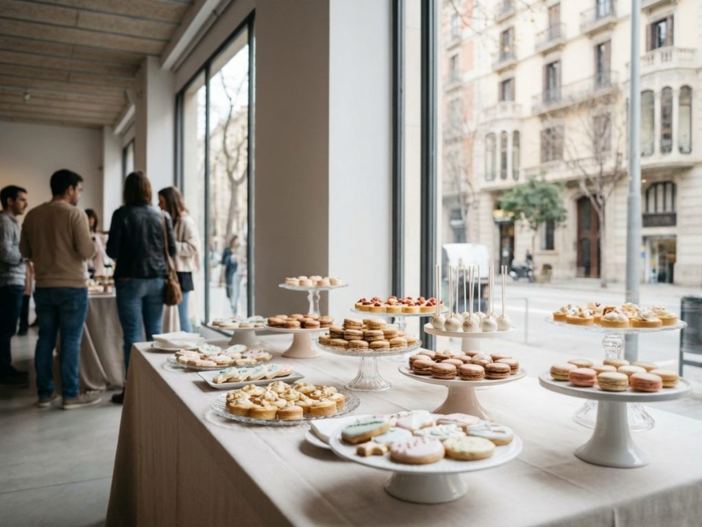Mesas dulces en Barcelona para tus eventos
