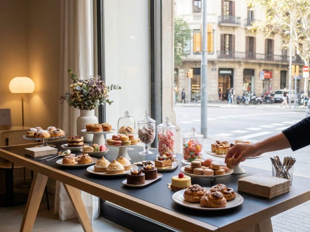 Mesas dulces en Barcelona para tus eventos especiales