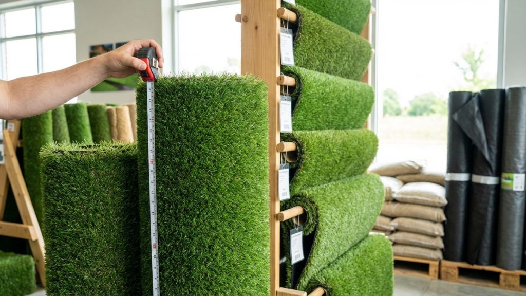 ¿Qué define el precio del césped artificial?