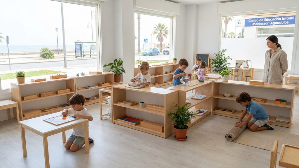 ¿Qué es el método Montessori y cómo se aplica en Aguadulce?