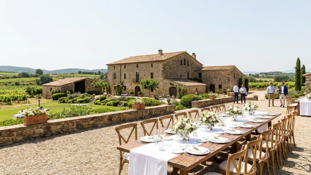 ¿Qué considerar al buscar un alquiler de masía para eventos?
