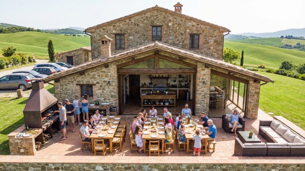 ¿Qué considerar al buscar una casa rural para grupos grandes?