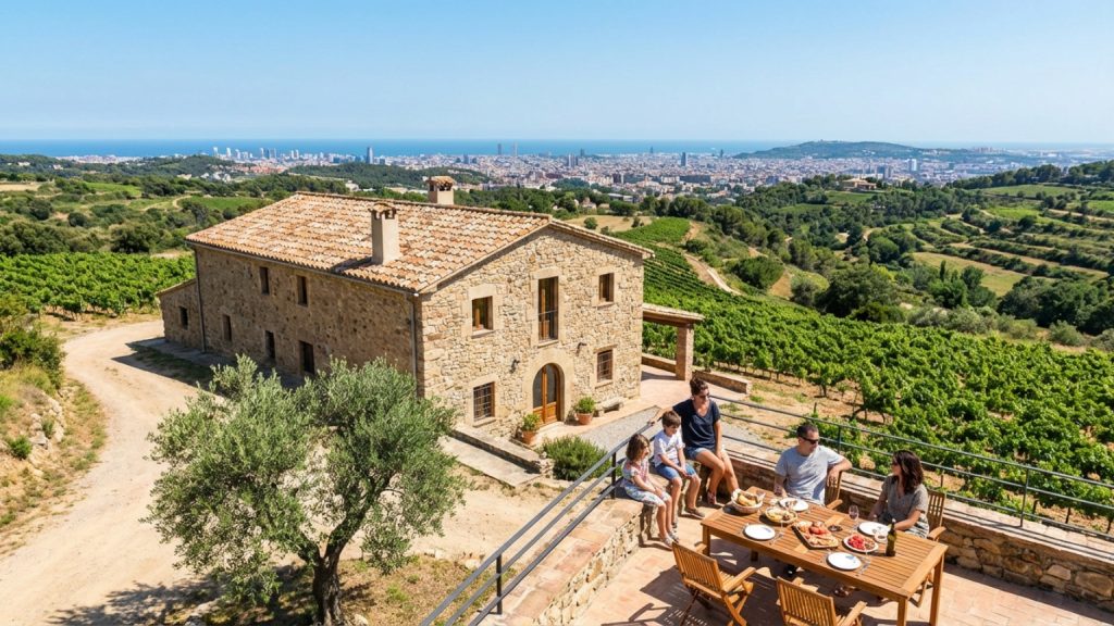 ¿Qué es una casa rural cerca de Barcelona y qué ofrece?