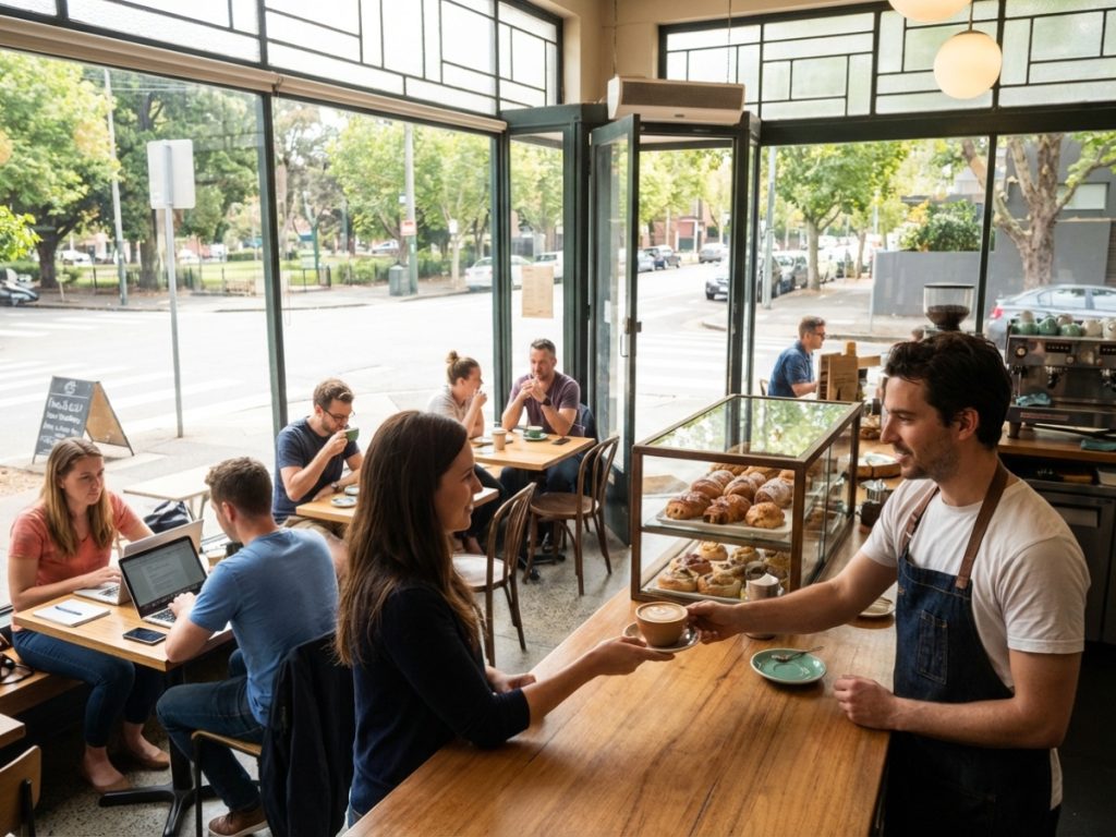 Tu cafetería cerca para un momento perfecto