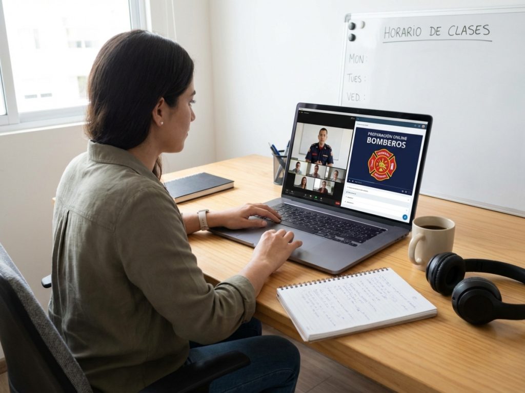 Prepara tu oposición: preparación online bombero