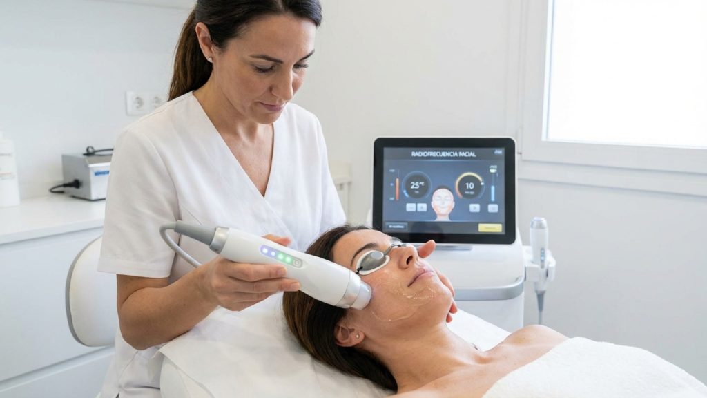 ¿Qué es la radiofrecuencia facial y cómo ayuda a tu piel?