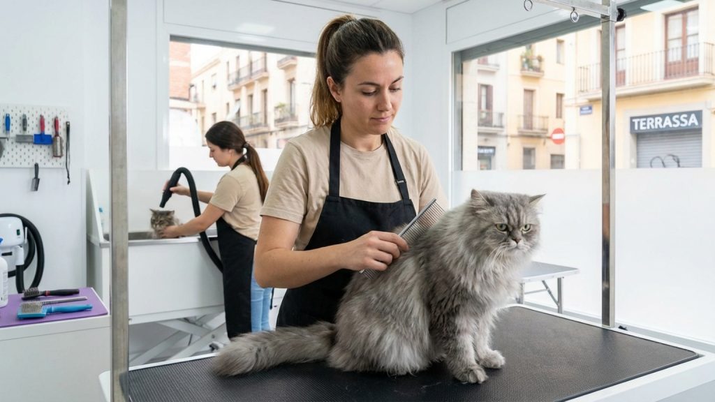 ¿Qué es la peluquería felina en Terrassa y por qué tu gato la necesita?