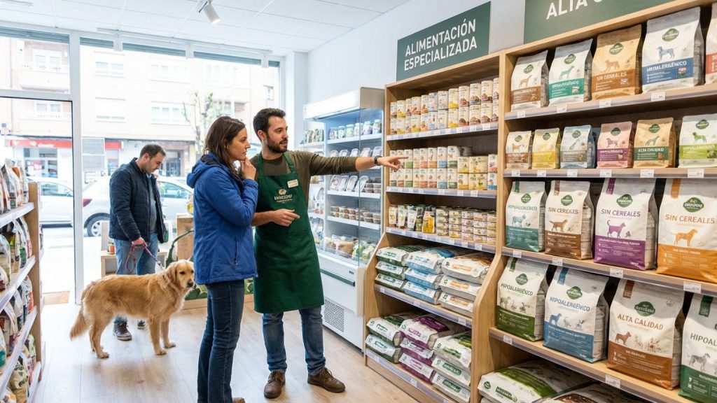 ¿Qué buscar en una tienda de alimentación para mascotas?